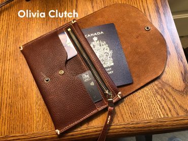 Leather Clutch