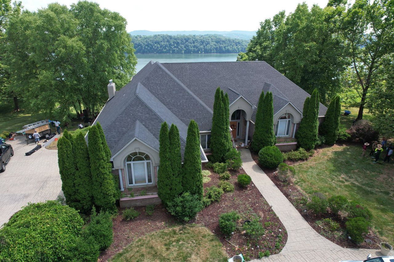 Shingle roof installation