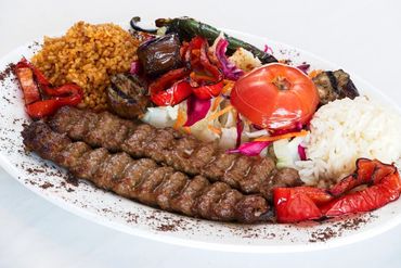 Mediterranean Kebab Platter