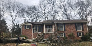 roof replacement, storm and wind damage