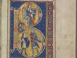 1180- Manuscript with illuminations on vellum, - Psalter of Eleanor of Aquitaine (ca. 1185) - KB 76 