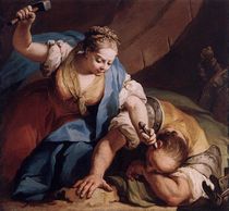 1739-Jacopo Amigoni  (1682–1752) Title	
Jael and Sisera, Painting