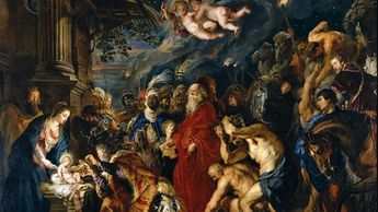 1609- The Adoration of the Magi, Peter Paul Rubens, 1609 and 1628-29