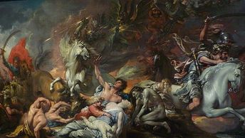 1796 - Benjamin West  (1738–1820) 
"Death on a Pale Horse"
