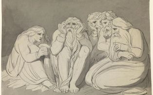 1785 - William Blake
Job, his Wife and his Friends