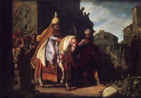 1624 - The Triumph of Mordecai by Pieter Lastman