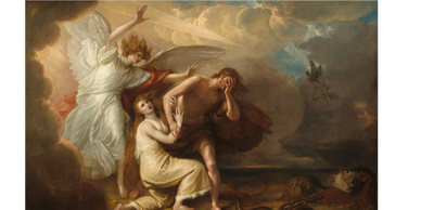 1791 - The Expulsion of Adam and Eve from Paradise, Benjamin West