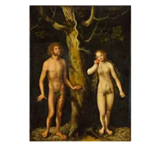 1510- Cranach the Elder; Adam and Eve