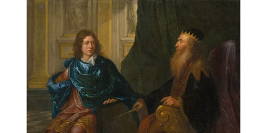 1690 - (Solomon and King David); 
Gerard de Lairesse