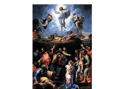 1518- Raphael  (1483–1520) 	
Transfiguration
