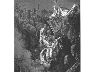 1665 - The Death of Korah, Dathan and Abiram, by Gustave Doré
