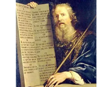 1648- Moses with the Ten Commandments by Philippe de Champaigne, 1648