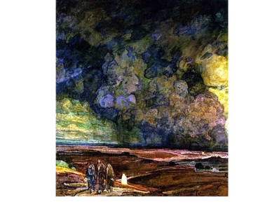 1920 - Henry Ossawa Tanner  (1859–1937) : Sodom and Gomorrah
