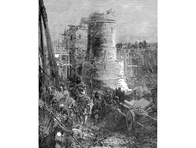 1894 - Treasures of the Bible (Captivity and Return) -- Rebuilding the Walls of Jerusalem