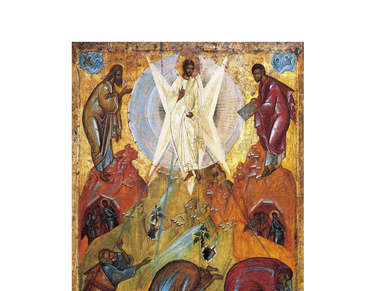 1400- Theophanes the Greek  (1340–1410) "The Saviour's Transfiguration" Transfiguration by Feofan Gr