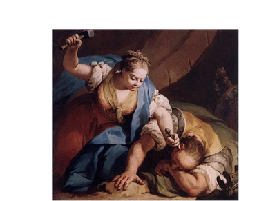 1739-Jacopo Amigoni  (1682–1752) Title	
Jael and Sisera, Painting