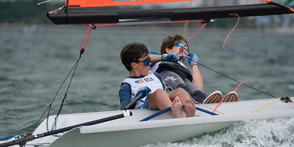 29er sailing beginner coaching