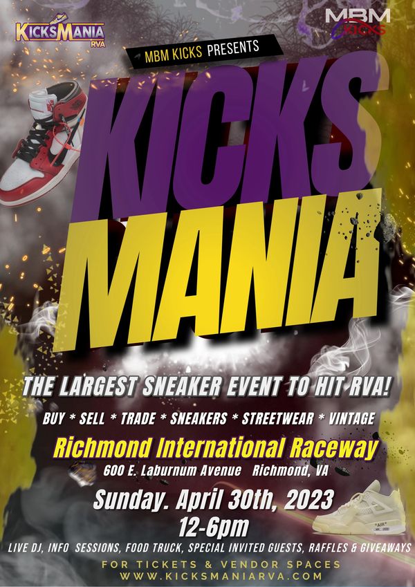 Events, Vendors MBM Kicks & Apparel Richmond, Virginia