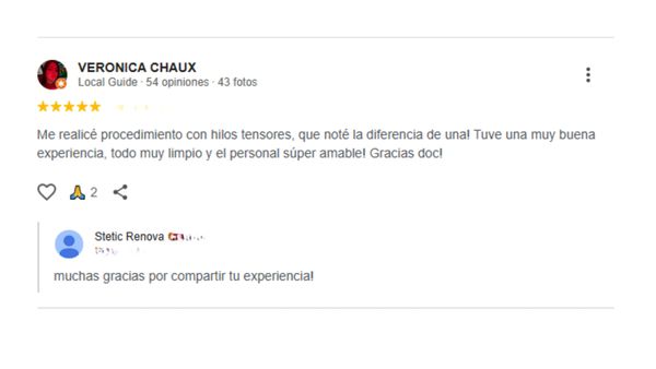 Testimonio de lifting no quirurgico con hilos tensores en cali con stetic renova y dra bianca ariza.