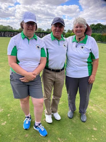 2026 Ladies Champion Margaret Seymour with runner up Anna Jennings and Marker Alex Wilson