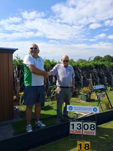 James Sadler (left) Novice Champion 2025
