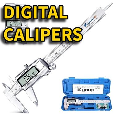 Digital calipers for 2-stroke scooter engine measurements