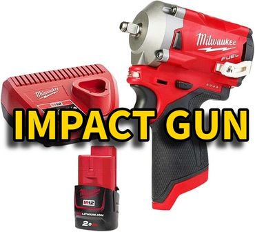 Milwaukee impact gun for scooter and moped repairs