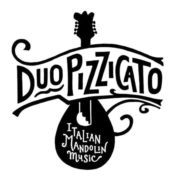 Logo for Duo Pizzicato, Italian mandolin music.