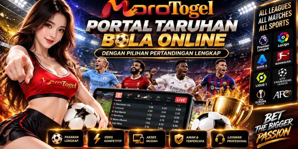 Portal taruhan bola online dengan pilihan pertandingan lengkap.