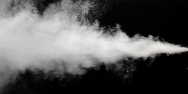 Smoke billowing inside image 