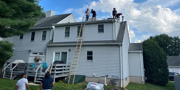 Residential Roof in Progress