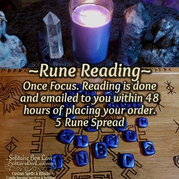 Rune reading by Solitaire Bon Lavi
