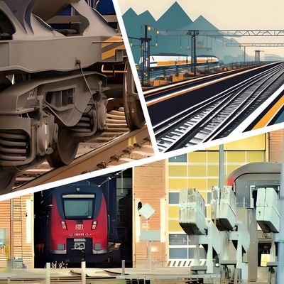 new technology for rolling stock maintenance and rail depot innovation. Also AI for rail.