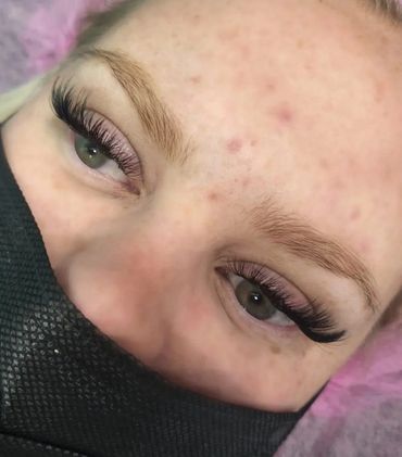 BEFORE Brow Lamination