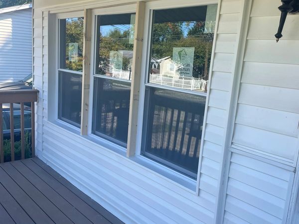 Newly installed windows