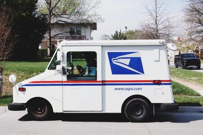 United States Postal Service (USPS) delivery truck