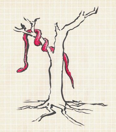 Snake in tree