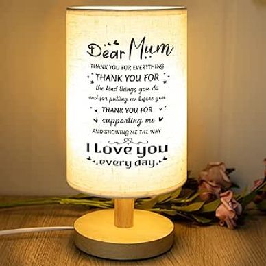 Mothers Day Personalised Table Lamp