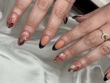 Builder gel manicure by Suzie Mehalcik