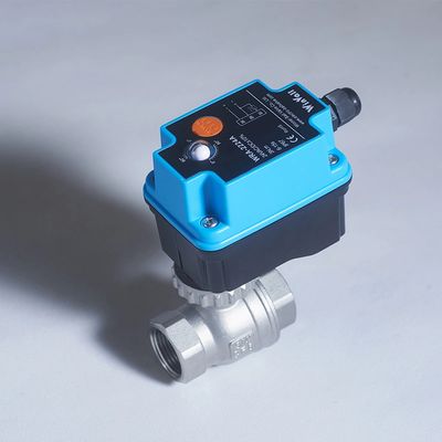 inox ball valve with actuator 24Vac/dc ON/OFF