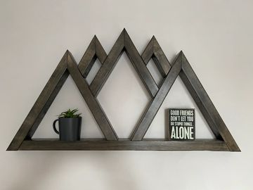 5 Peak Mountain Shelf

3’x2’x3”