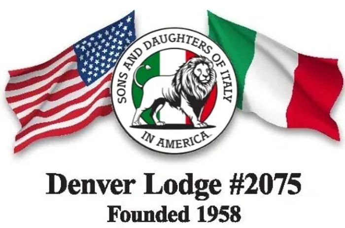 Logo of Denver Lodge #2075 Sons and Daughters of Italy in America.