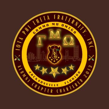 Emblem of Iota Phi Theta Fraternity's Jacksonville Alumni Chapter.