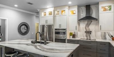 white shaker kitchen cabinets in Manchester NH