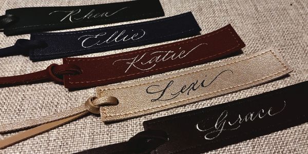 Calligraphy bookmarks custom calligraphy classes workshops for kids adult class Cape Cod Barnstable