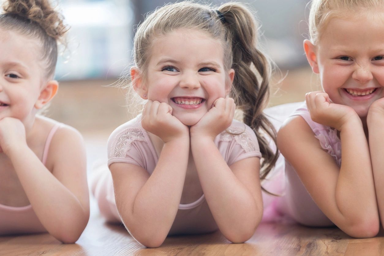 Ballet class for children.  Happy dancers in Dance Class in Dracut, MA 01826