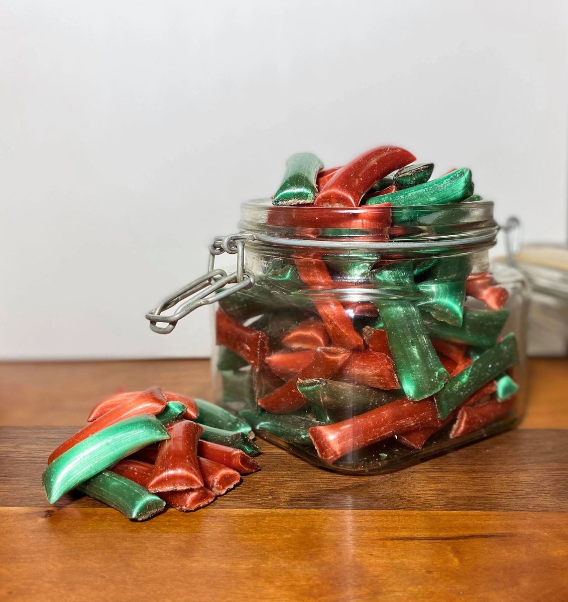 Holiday Chocolate Straws Bulk