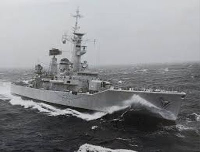 HMS Andromeda - Leander Class Frigate