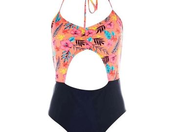 SoulCal Peekaboo Swimsuit Ladies 