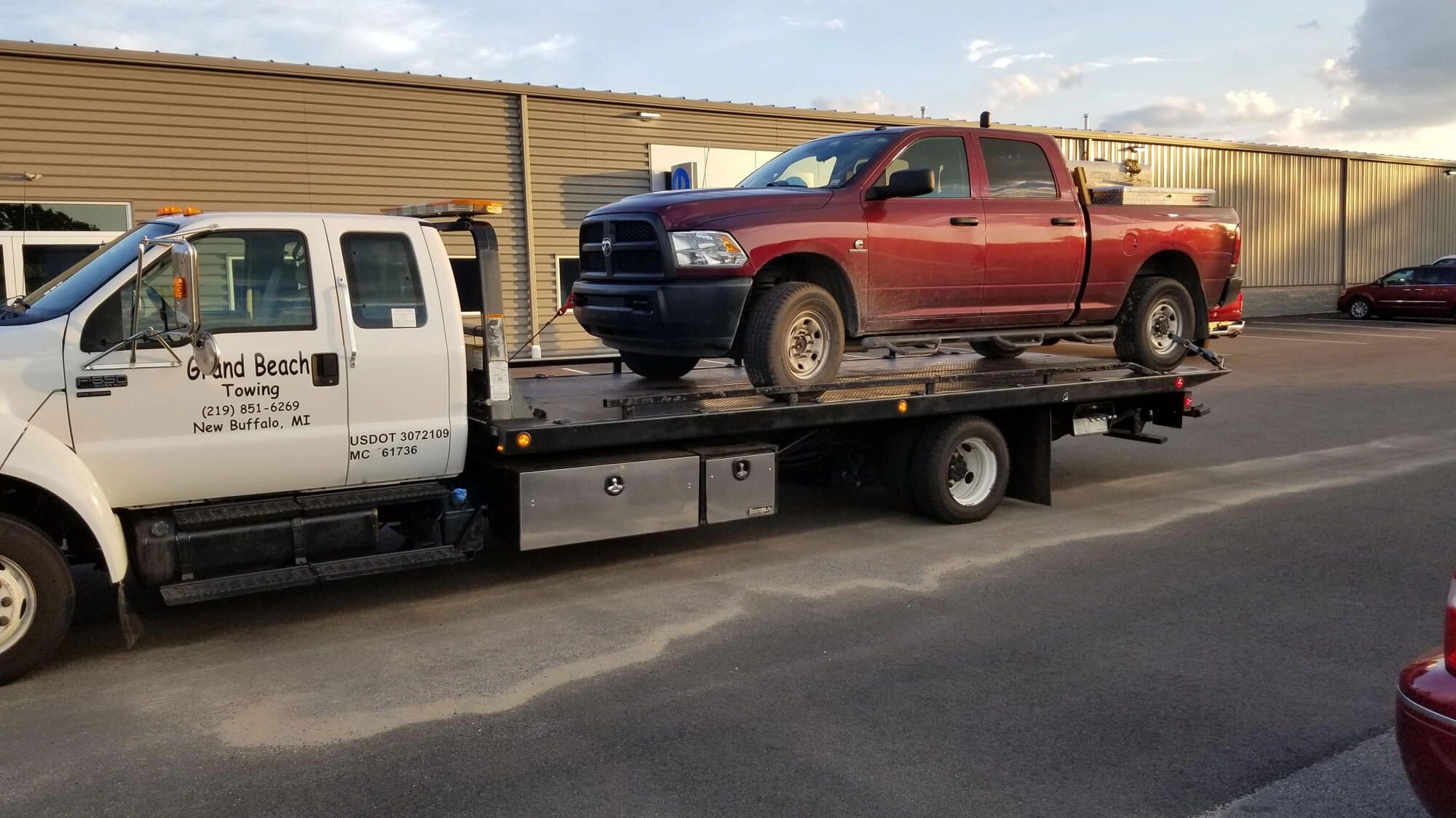 Grand Beach Towing Towing, Roadside Assistance